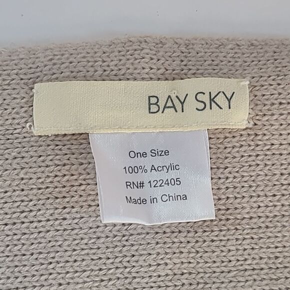 Bay Sky OWL SCARF one size  Warm 100% acyrlic - Picture 5 of 7